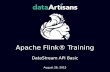 Apache Flink Training: DataStream API Part 1 Basic