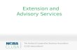 Extension and Advisory Services (Private Sector)