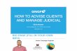 How to advise clients and manage judicial holds and discovery with social media   Omaha 2016