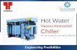 Hot Water Vapour Absorption Chiller