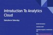 Introduction to analytics cloud   salesforce saturday