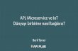API, Microservice ve IoT – Dünyayı birbirine nasıl bağlarız?