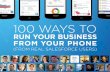 100 Ways To Run Your Business From Your Phone - Salesforce
