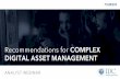 Recommendations for Complex Digital Asset Management