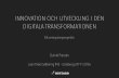 Innovation och utveckling i den digitala transformationen | Daniel Franzén | LTG-42