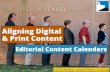 Aligning Digital and Print Content: Editorial Content Calendars