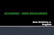 Academic web resources