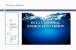 Ocean thermal energy convertion