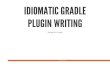 Basic Gradle Plugin Writing