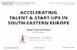 "Accelerating Talent and Startups in South-Eastern Europe", Speech at Stanford University