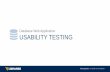Database Web Application Usability Testing