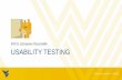 WVU Libraries RoomMe Usability Testing
