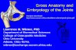 Gross Anatomy and Embryology of the Joints - ohio.edu