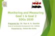 Dr. Rehab Abdelgalil• 2016 IFPRI Egypt Seminar Series: Measuring and Monitoring SDGs in Egypt