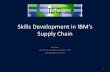 Skills Development in IBM’s Supply Chain