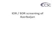 EOR and IOR screening of onshore Azerbaijan fields
