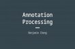 Annotation processing