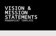Vision Mission - Statement English