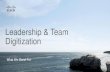 LTI Digitalization Office -  what we stand for