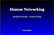 Human Networking Syracuse University Seminar Dec 2016