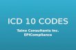Icd 10 codes