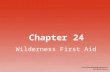 Chapter 24 Wilderness First Aid