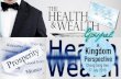 Health & wealth gospel   a kingdom perspective 17.7.16