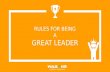 50 Characteristics of Great Leader