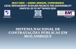 sistema nacional de contratações públicas em moçambique
