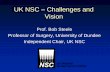 UK NSC challenges and vision