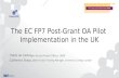 The EC FP7 Post-Grant Open Access Pilot Implementation in the UK