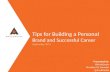 Tips for Building a Personal Brand and Successful Career by Kent Lewis Anvil President