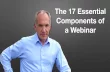 The essential components to a webinar