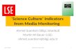 Suerdem - Science culture indicators from media monitoring