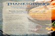 2016 Thanksgiving Menu