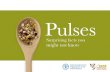 Pulses - surprising facts you might not know