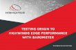 Testing Origin to Highwinds Edge Performance With Barometer