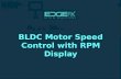 BLDC Motor Speed Control With RPM Display