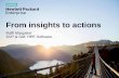 From insights to actions - Raffi Margaliot, HPE
