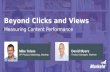 Beyond Clicks and Views: Measuring Content Performance