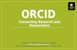 UoN - ORCID Introduction to Researchers