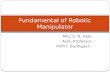 Fundamental of robotic manipulator