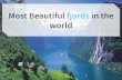 Most Beautiful Fjords of the World