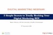5 Simple Secrets to Totally Rocking Your Digital Marketing ROI