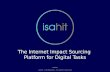 isahit - The Internet impact sourcing platform for digital tasks
