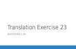 Mounce, Translation Exercise 23