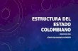 Estructura del estado colombiano