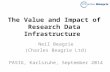 20yrs: 2014 value of research data infrastructure Karlsruhe