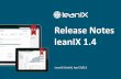 LeanIX Enterprise Architecture Management - Release Notes 1.4