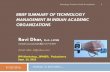 Dr. Ravi Dhar Summarizes  Technology Transfer India 2016